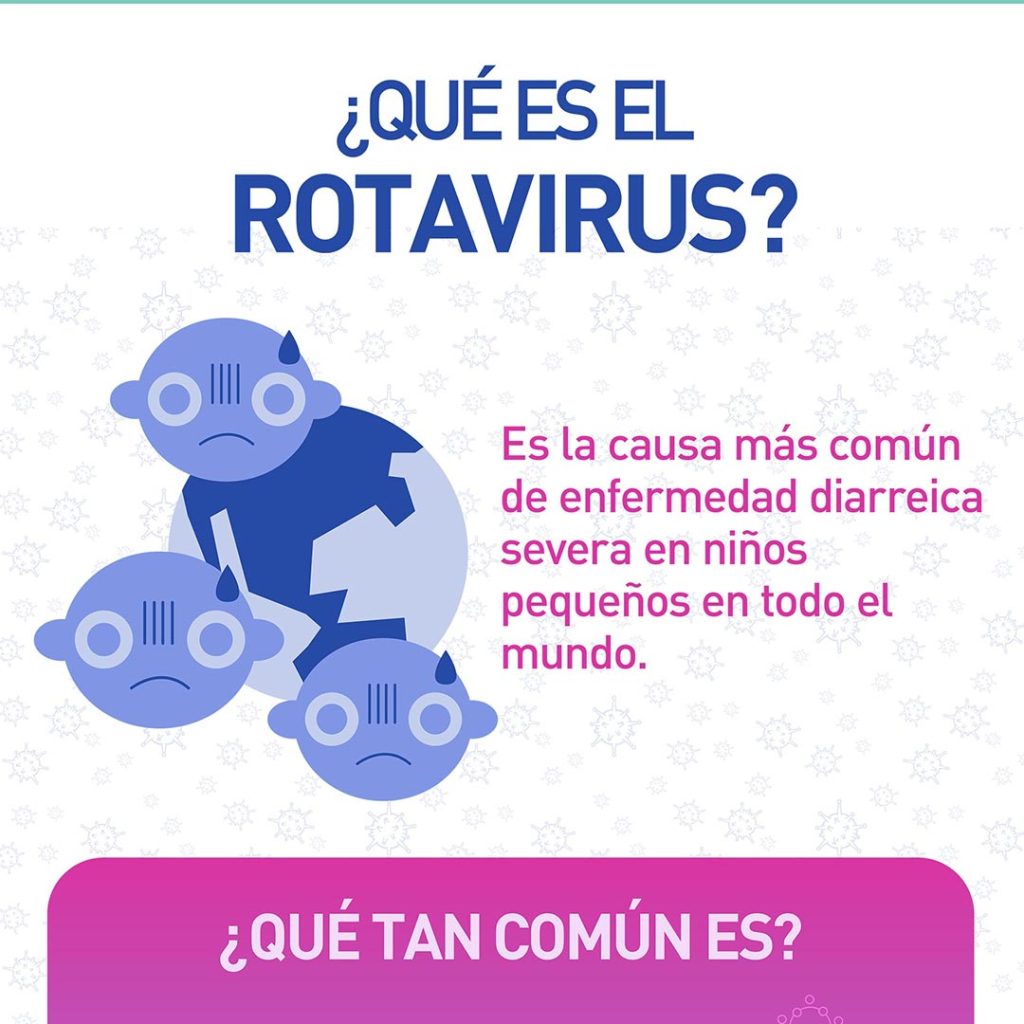 Infografía que es el rotavirus
